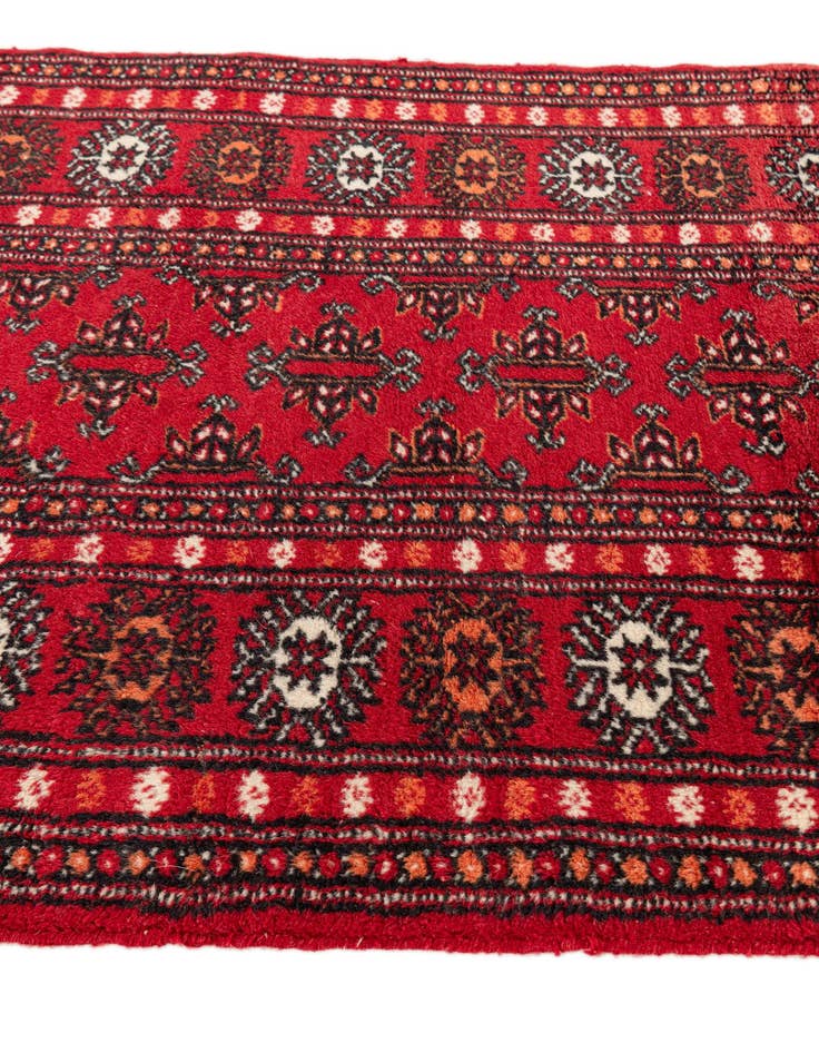 Detail image of 2' 7 x 3' 11  Hand Knotted Afghan Ersari Wool Rug