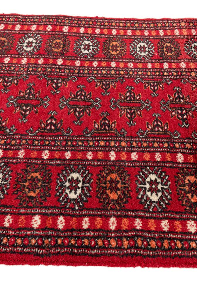 2' 7 x 3' 11 Hand Knotted Afghan Ersari Wool Rug