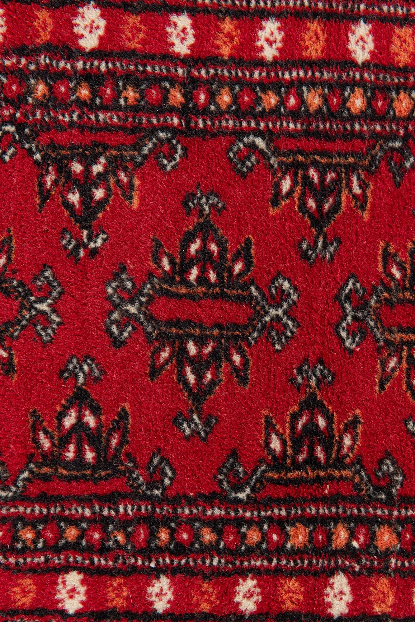 2' 7 x 3' 11 Hand Knotted Afghan Ersari Wool Rug