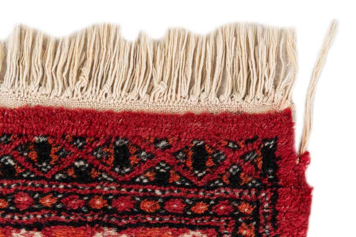 2' 7 x 3' 11 Hand Knotted Afghan Ersari Wool Rug