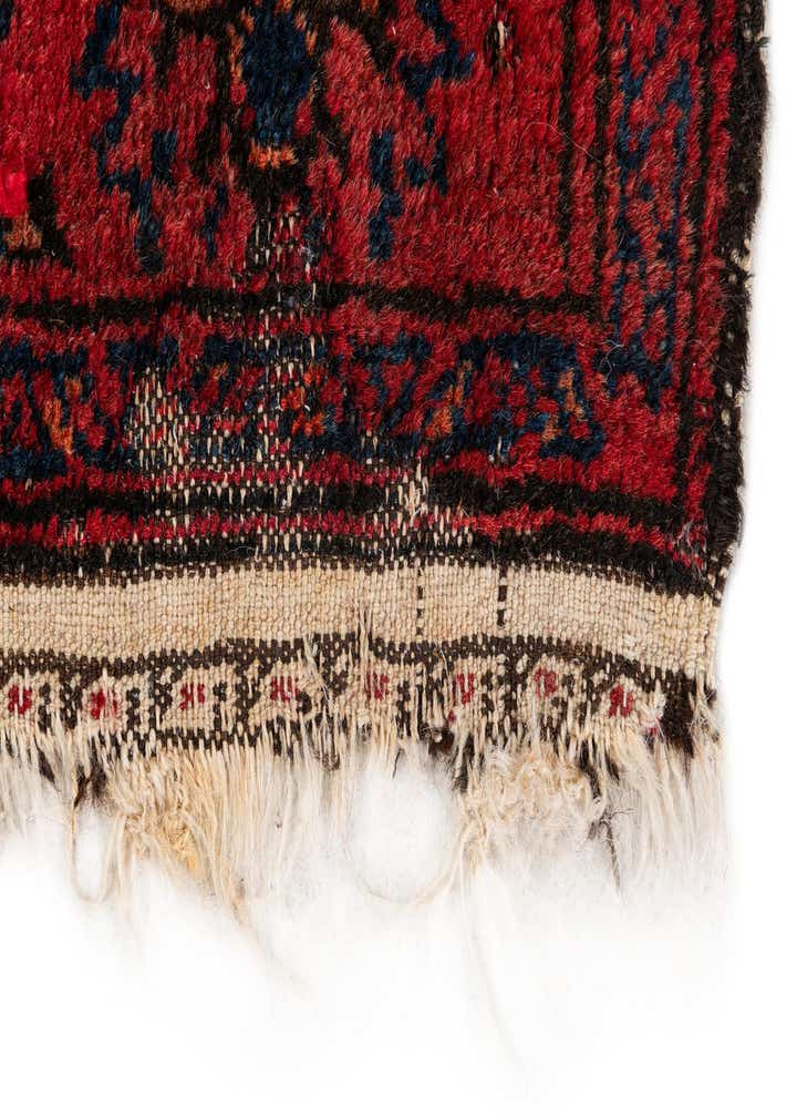 2' 9 x 4' 4 Hand Knotted Afghan Ersari Wool Rug
