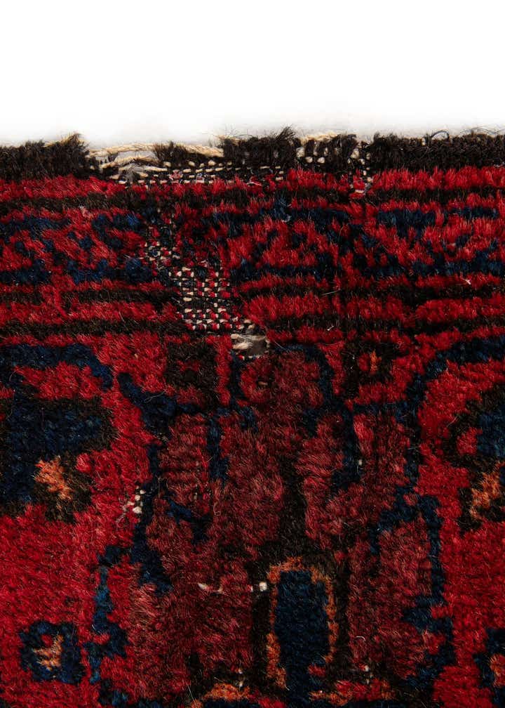 2' 9 x 4' 4 Hand Knotted Afghan Ersari Wool Rug