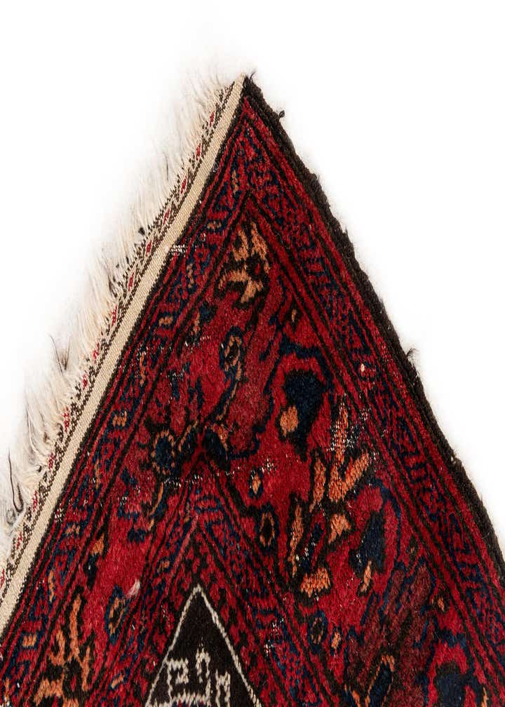 2' 9 x 4' 4 Hand Knotted Afghan Ersari Wool Rug