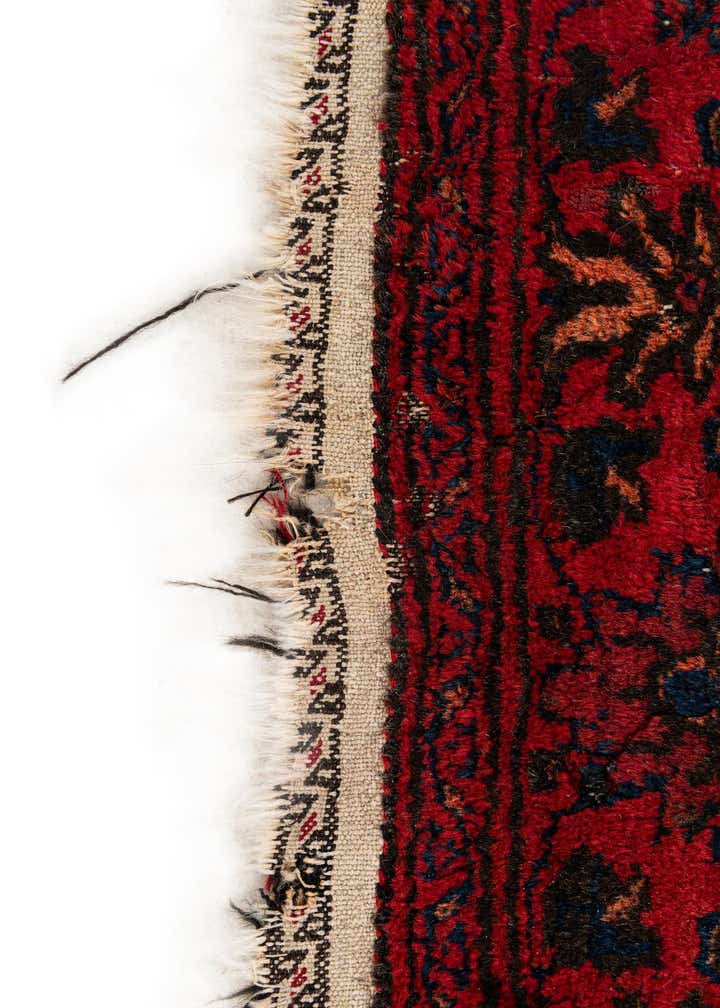 2' 9 x 4' 4 Hand Knotted Afghan Ersari Wool Rug