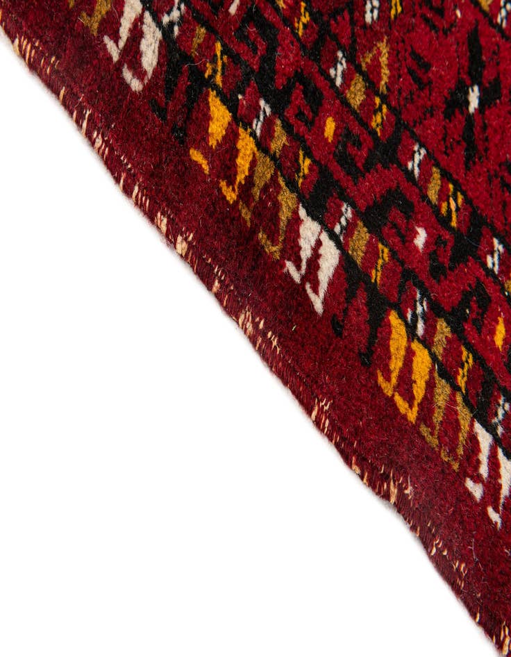 Detail image of 2' 8 x 5' 1  Hand Knotted Afghan Ersari Oriental Wool Rug