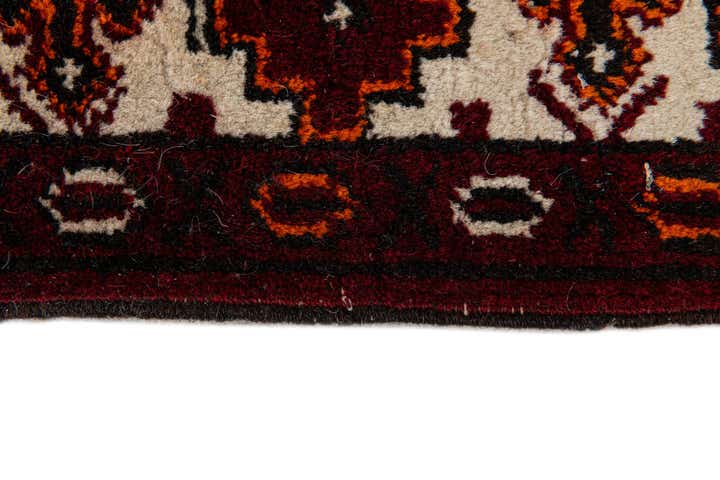 2' 8 x 4' 3 Hand Knotted Afghan Ersari Wool Rug