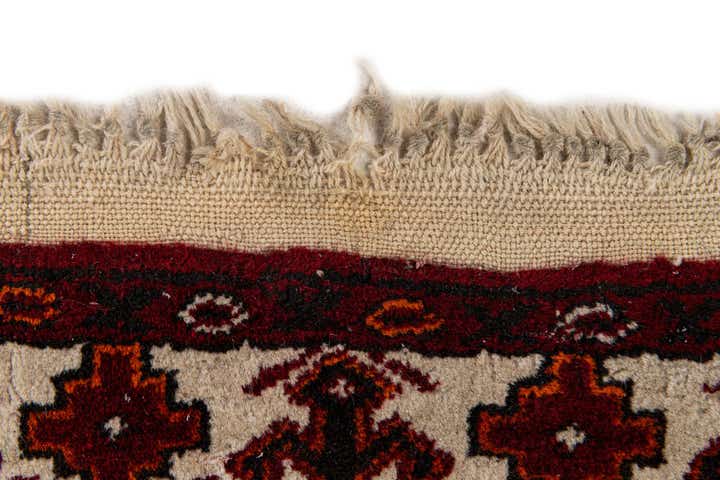 2' 8 x 4' 3 Hand Knotted Afghan Ersari Wool Rug