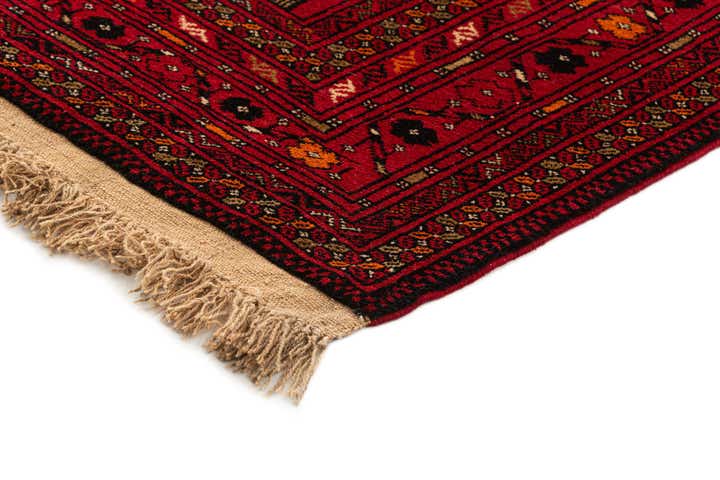 3' 5 x 6' 8 Hand Knotted Afghan Mouri Wool Rug