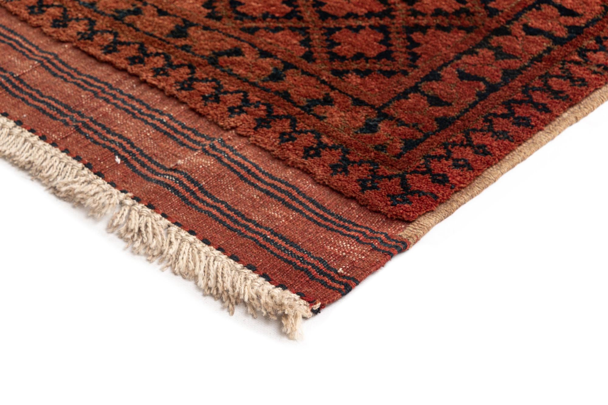 7' 7 x 11' 6 Afghan Wool Rug