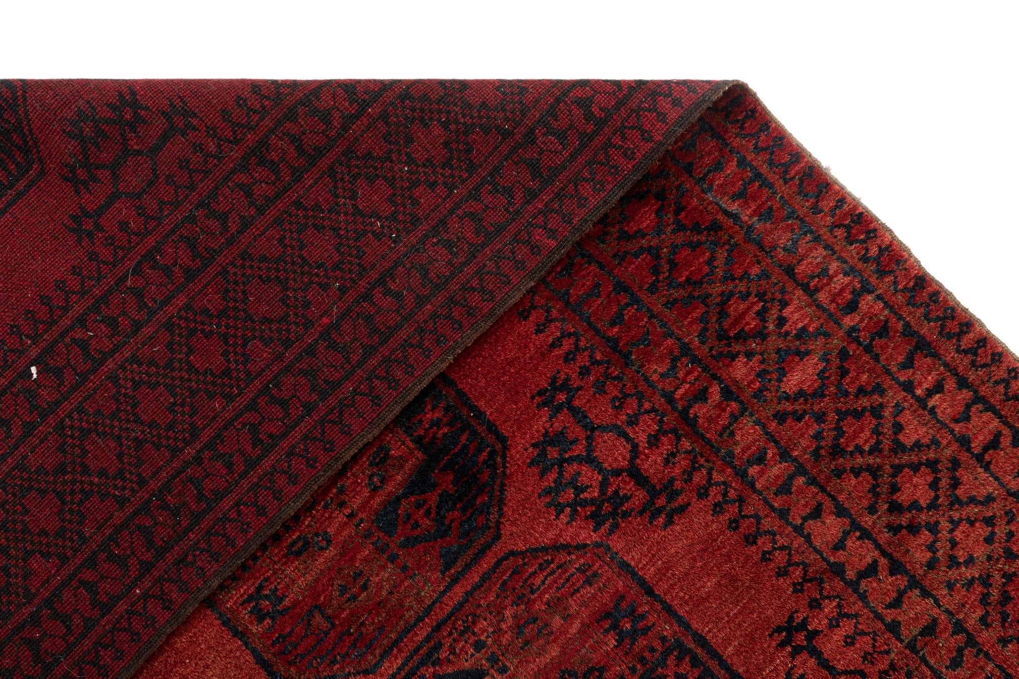 7' 7 x 11' 6 Afghan Wool Rug