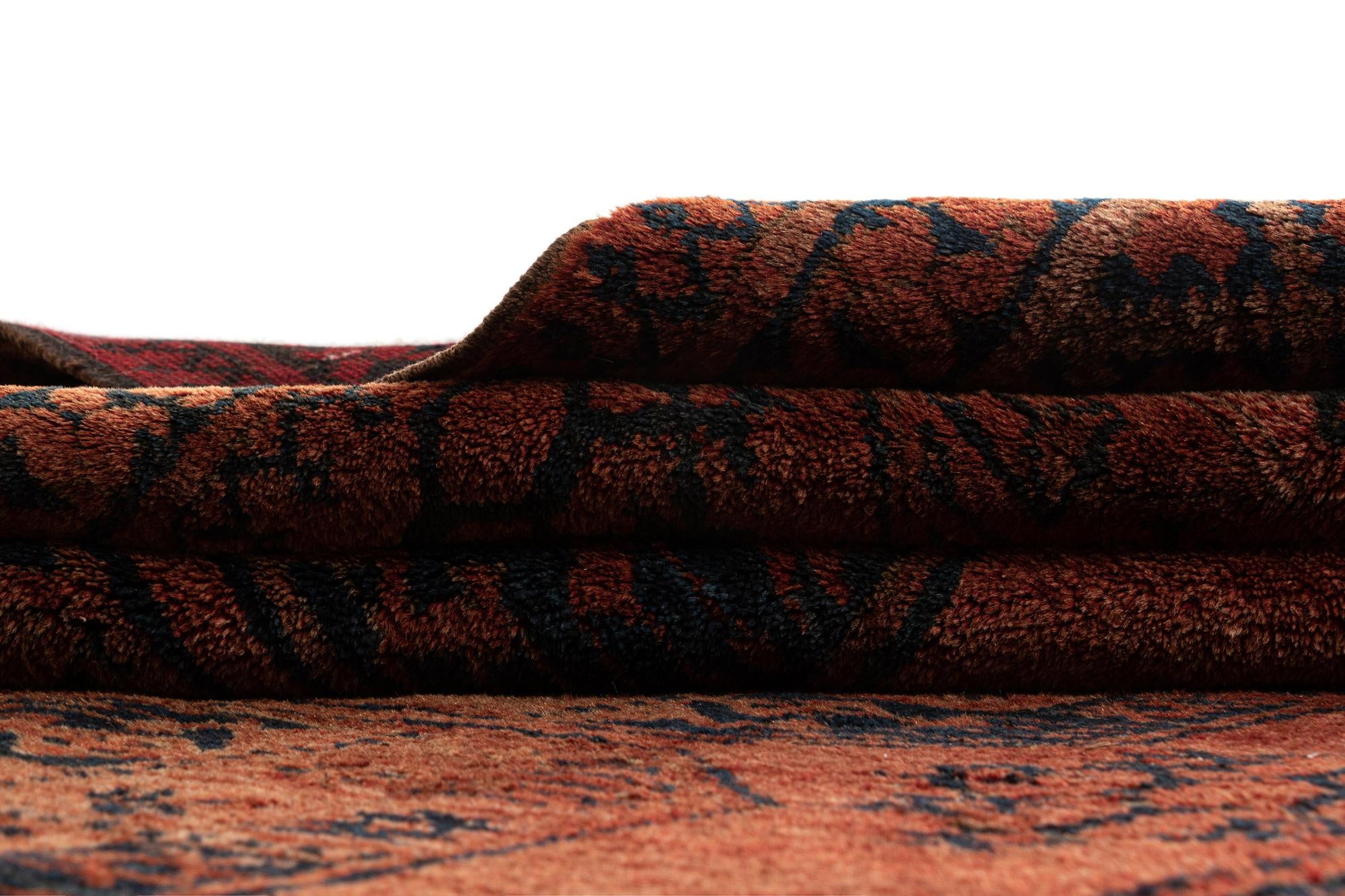 7' 7 x 11' 6 Afghan Wool Rug