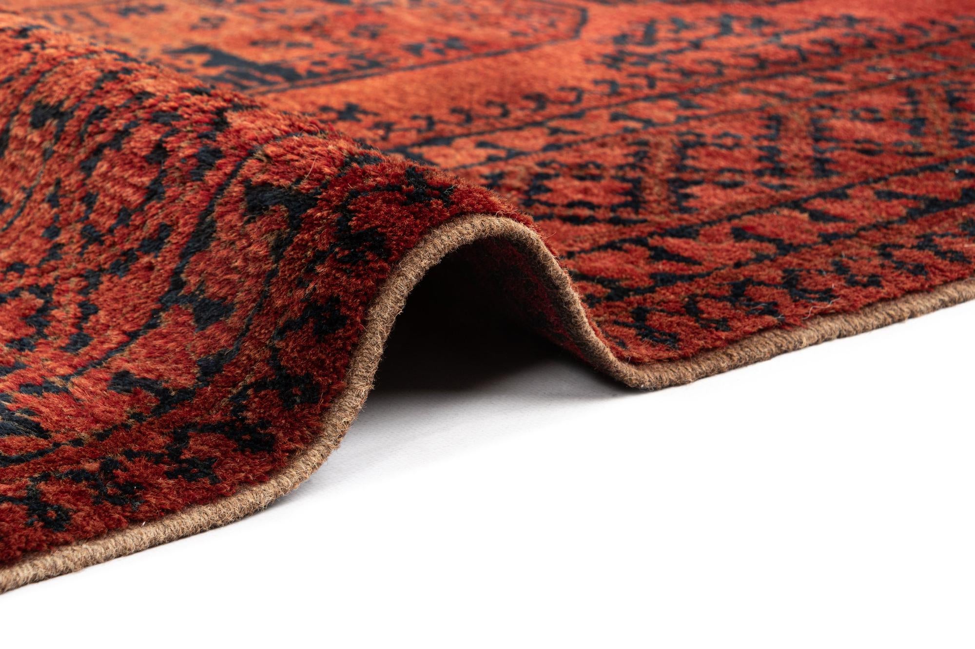 7' 7 x 11' 6 Afghan Wool Rug