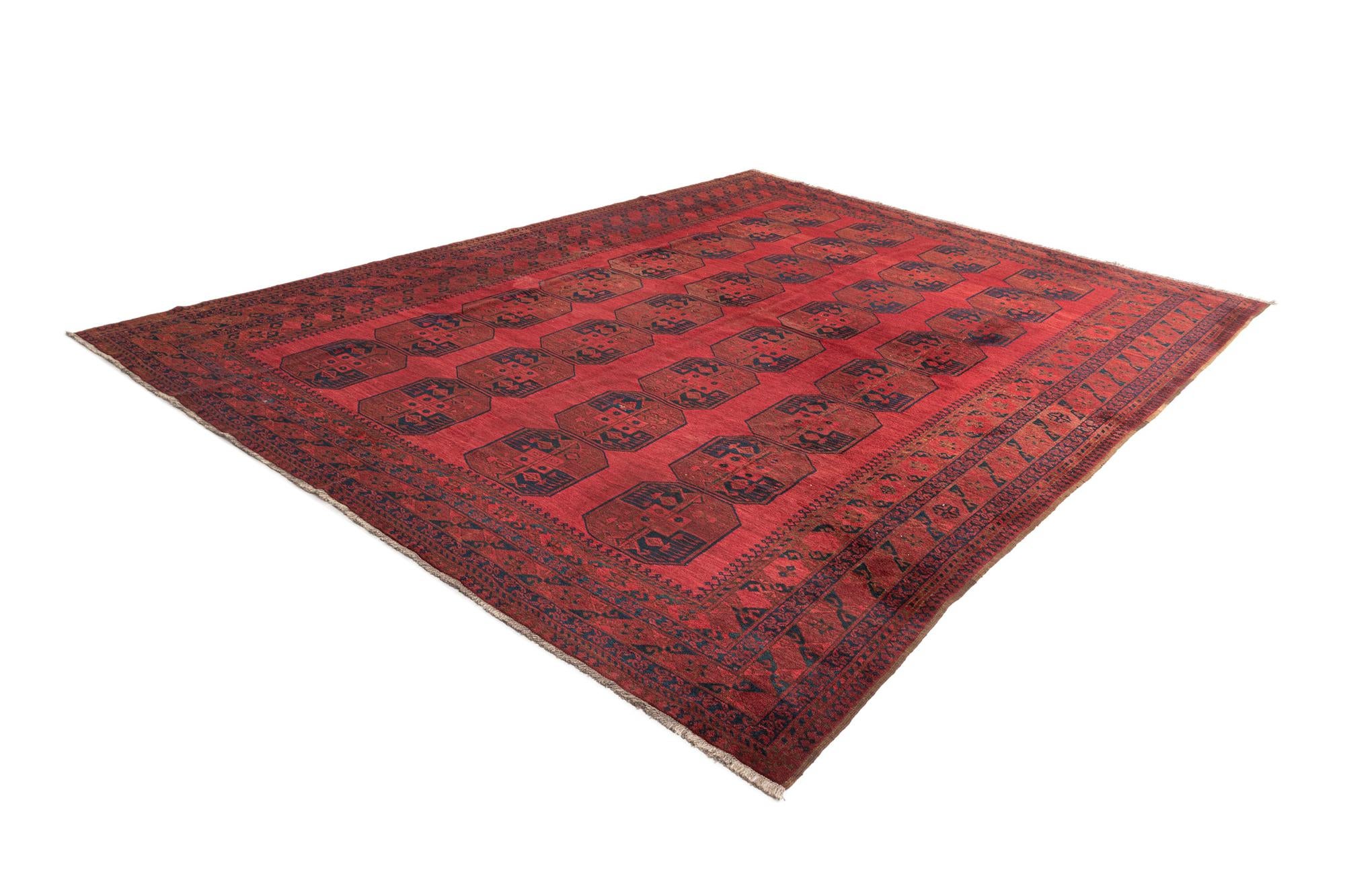 9' 10 x 12' 2 Afghan Wool Rug