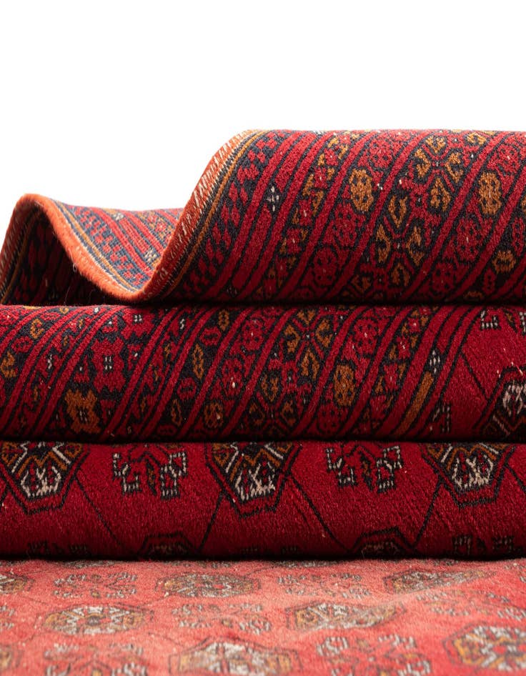 Detail image of 6' 5 x 9' 2 Afghan Wool Rug