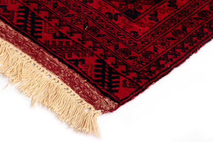 4' 2 x 7' 1 Afghan Wool Rug
