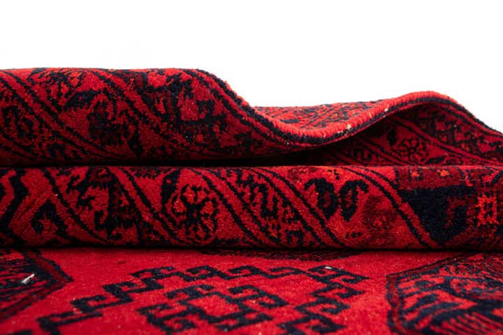 4' 2 x 7' 1 Afghan Wool Rug