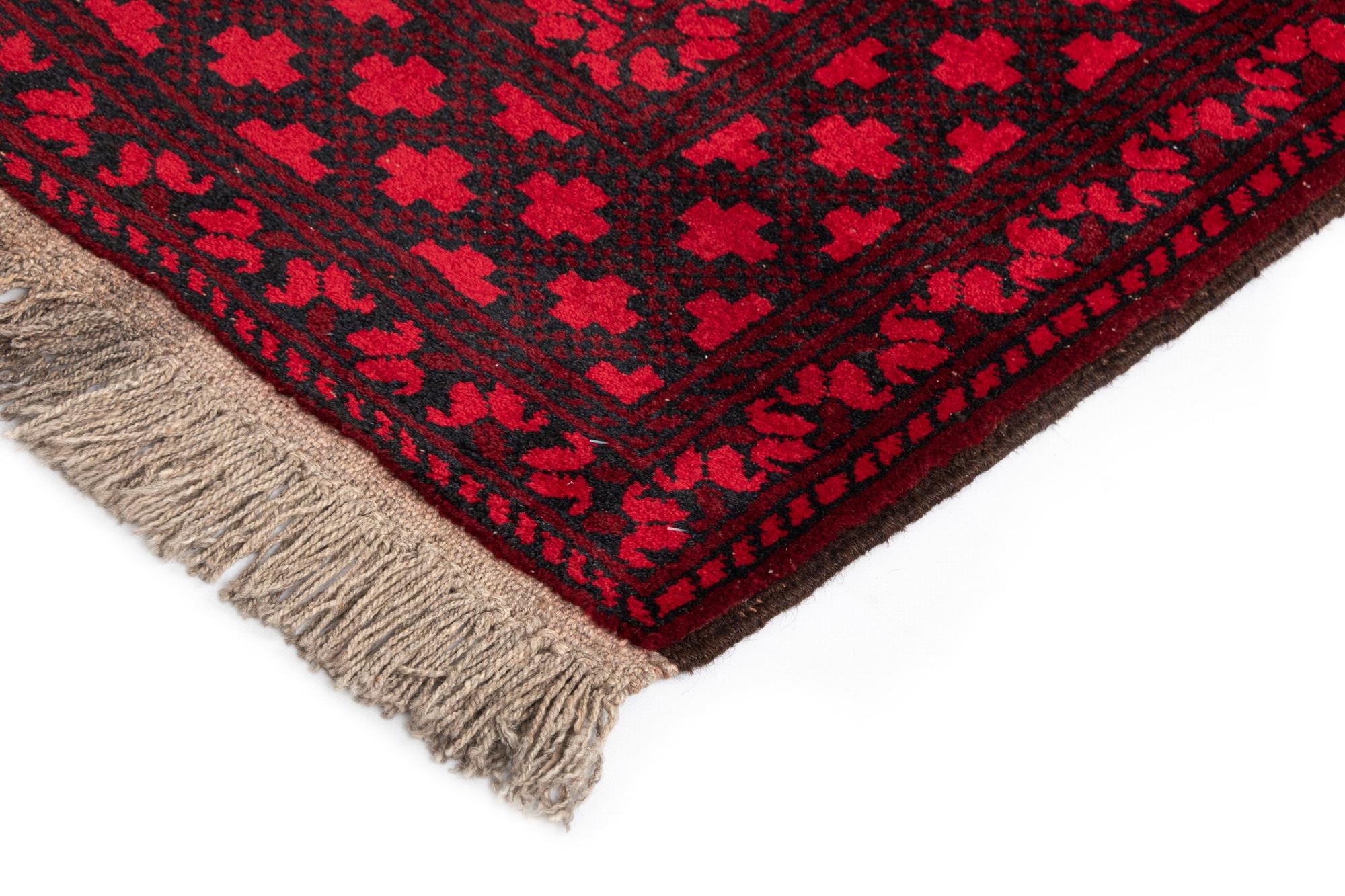 3' 5 x 6' 2 Afghan Wool Rug