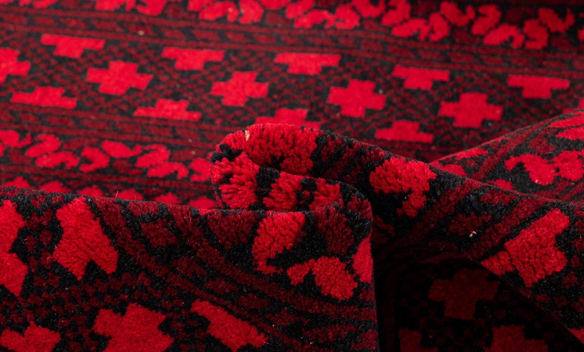 3' 5 x 6' 2 Afghan Wool Rug