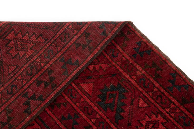Detail image of 8' 6 x 11' 10 Afghan Wool Rug