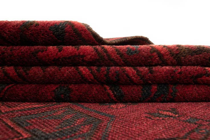 Detail image of 8' 6 x 11' 10 Afghan Wool Rug