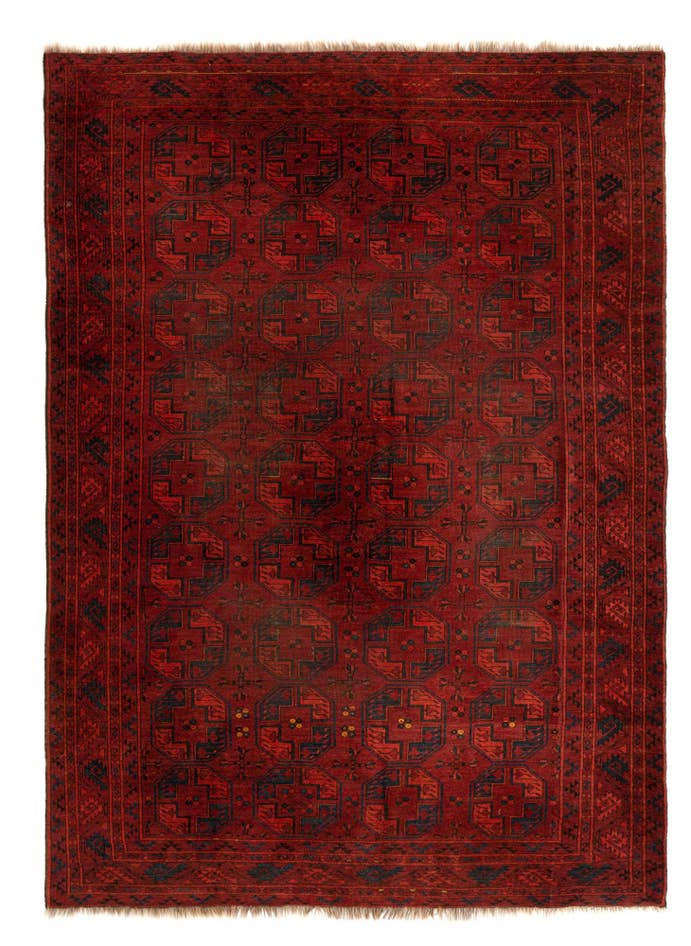 Detail image of 8' 6 x 11' 10 Afghan Wool Rug