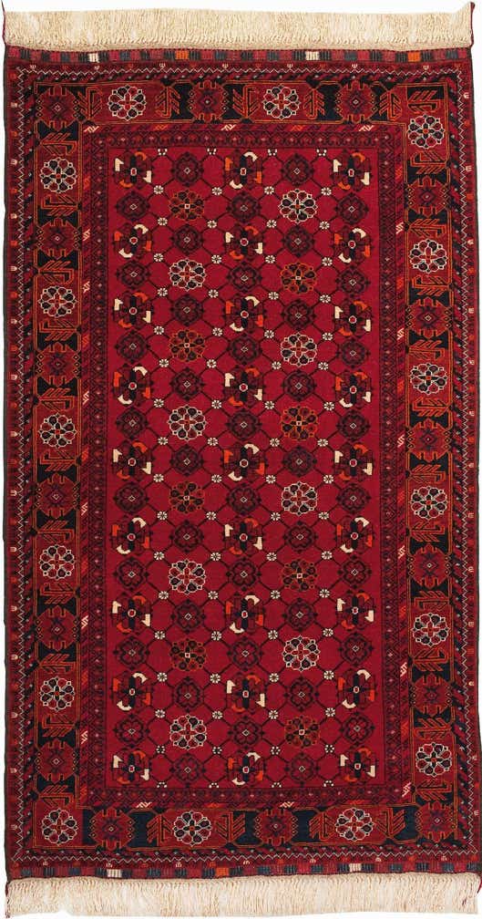 3' 7 x 6' 3 Afghan Rug