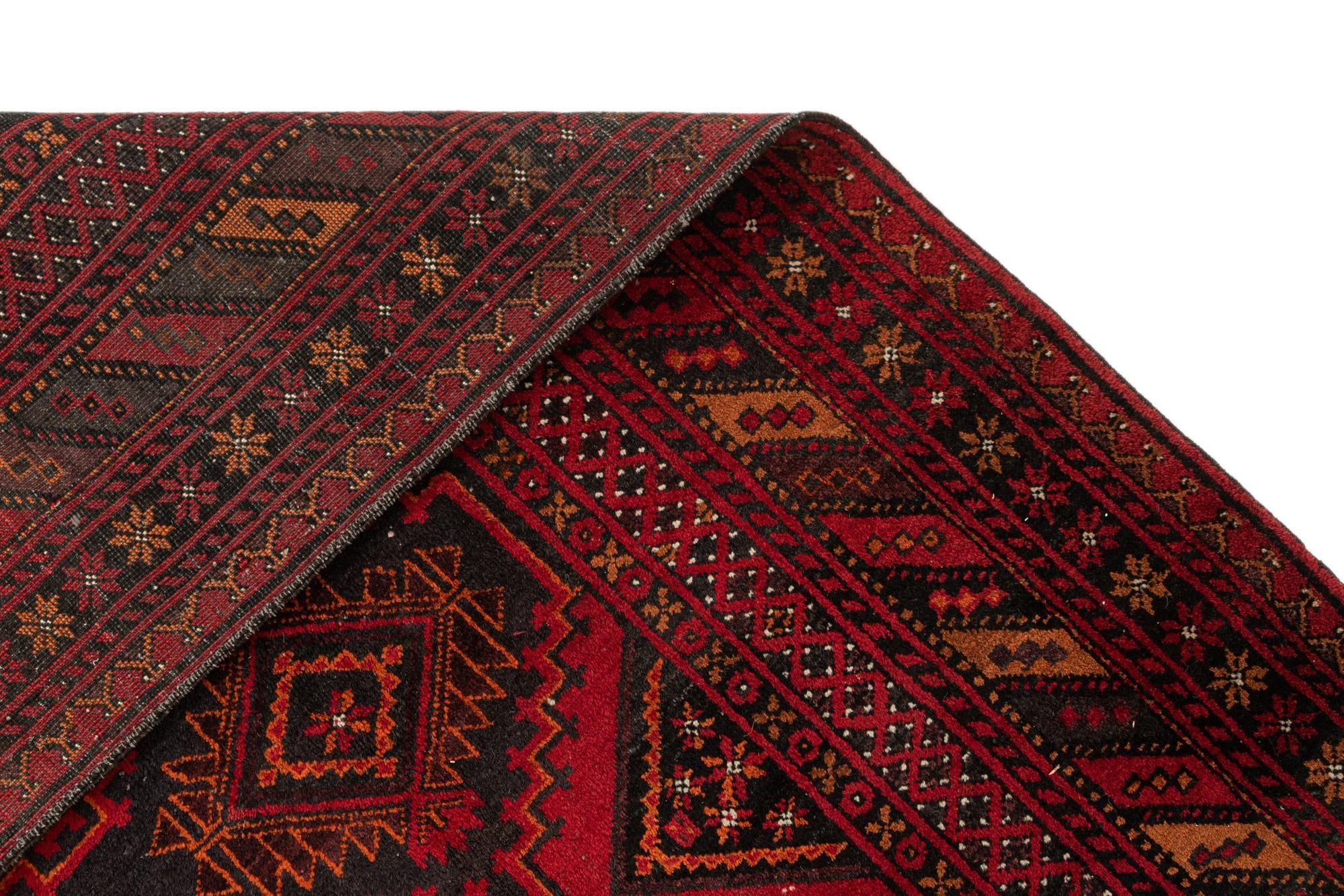 5' 1 x 9' 5 Afghan Rug