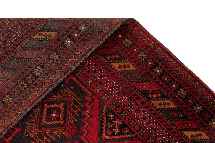 5' 1 x 9' 5 Afghan Rug