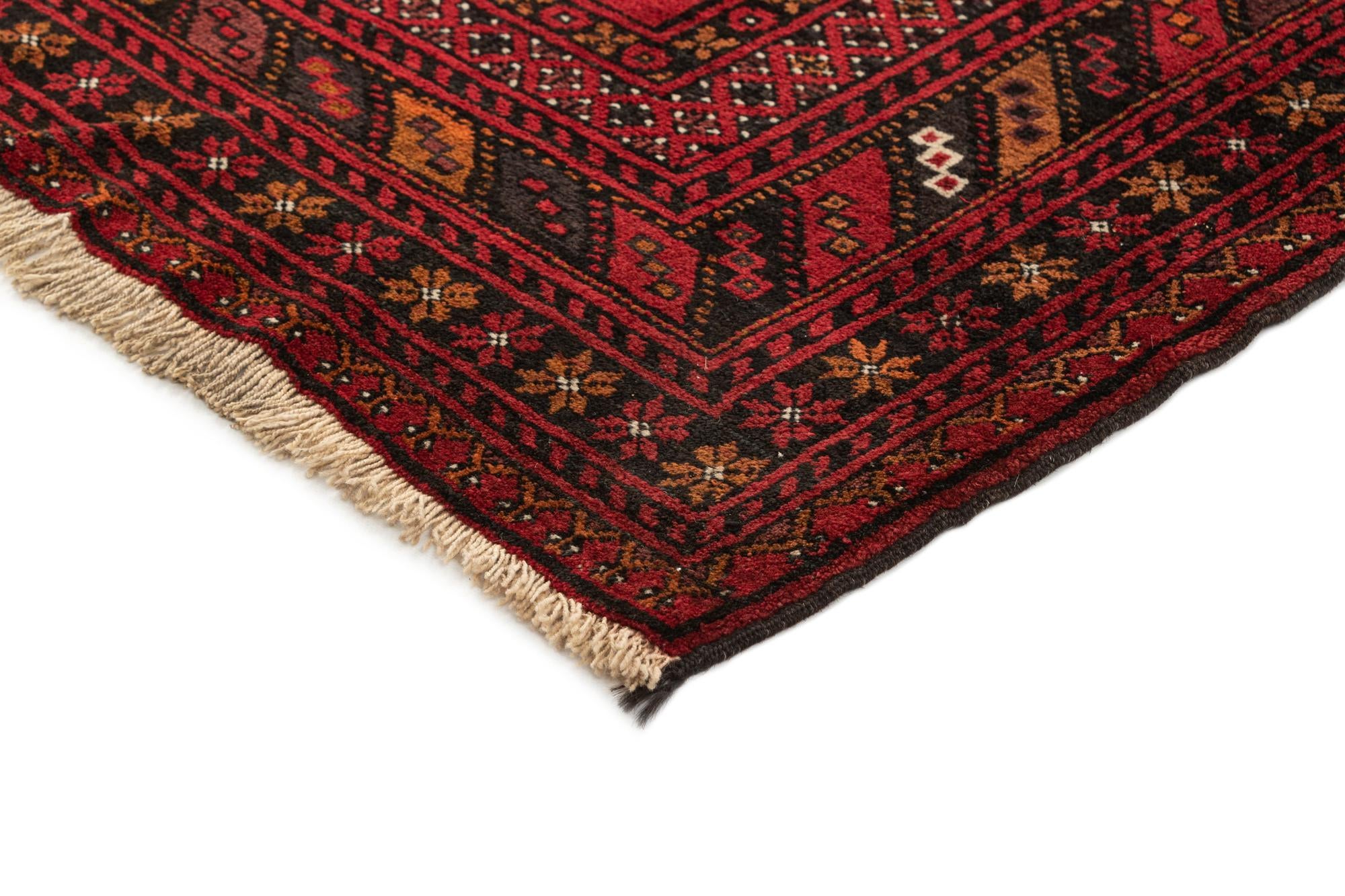 5' 1 x 9' 5 Afghan Rug