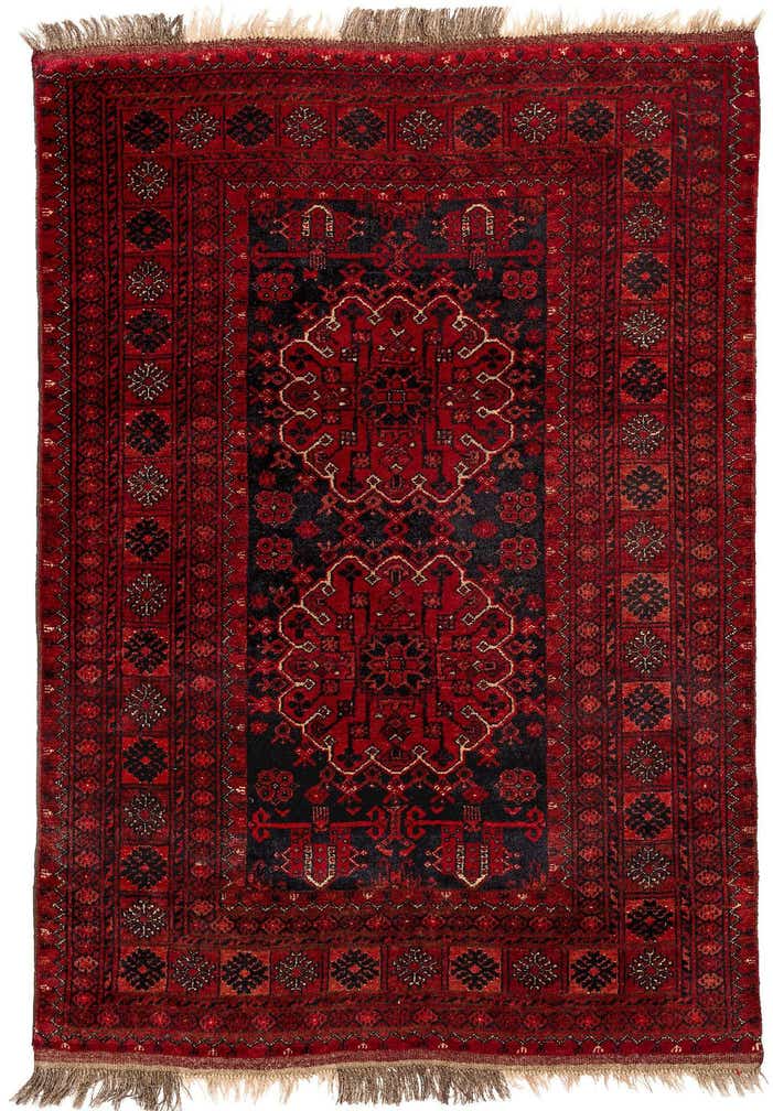 4' 3 x 5' 9 Afghan Rug