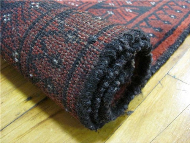 2' 8 x 4' Hand Knotted Afghan Oriental Rug