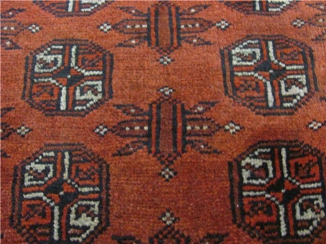 2' 8 x 4' Hand Knotted Afghan Oriental Rug