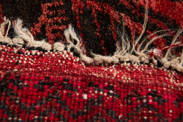 3' 5 x 6' 4 Hand Knotted Afghan Oriental Wool Rug