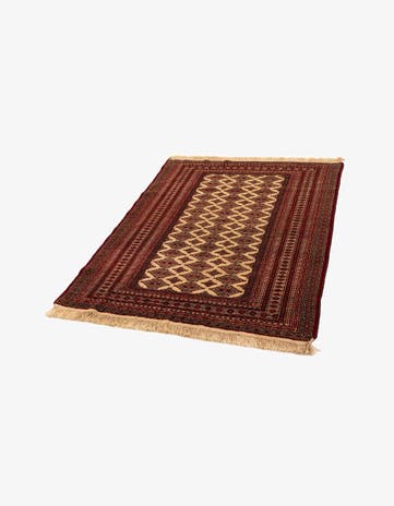 4' 1 x 5' 6 Afghan Rug