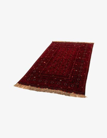 4' 5 x 6' 9 Afghan Rug