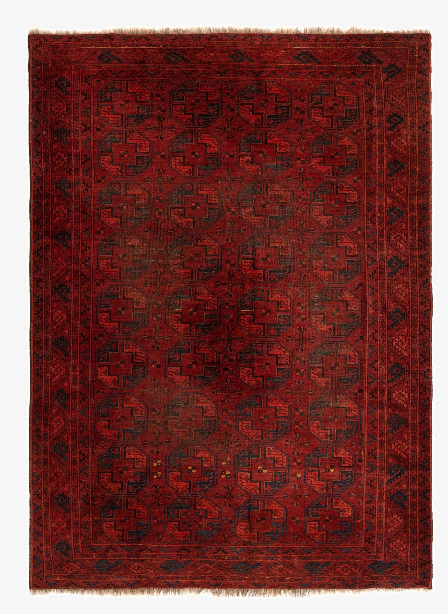 8' 6 x 11' 10 Afghan Wool Rug