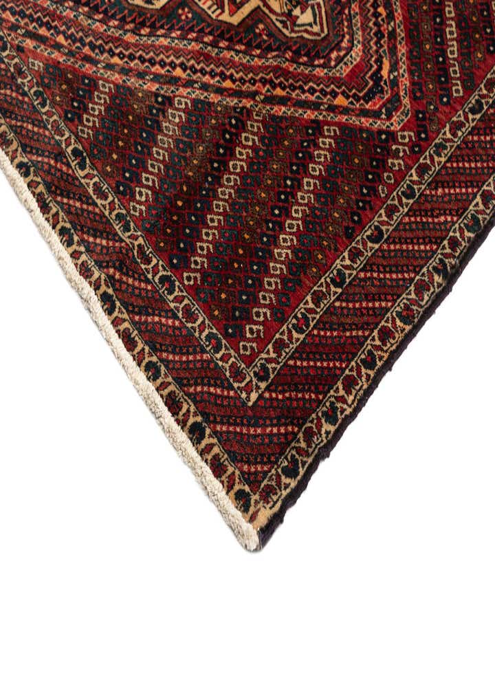 4' 4 x 6' 8 Afshar Wool Rug