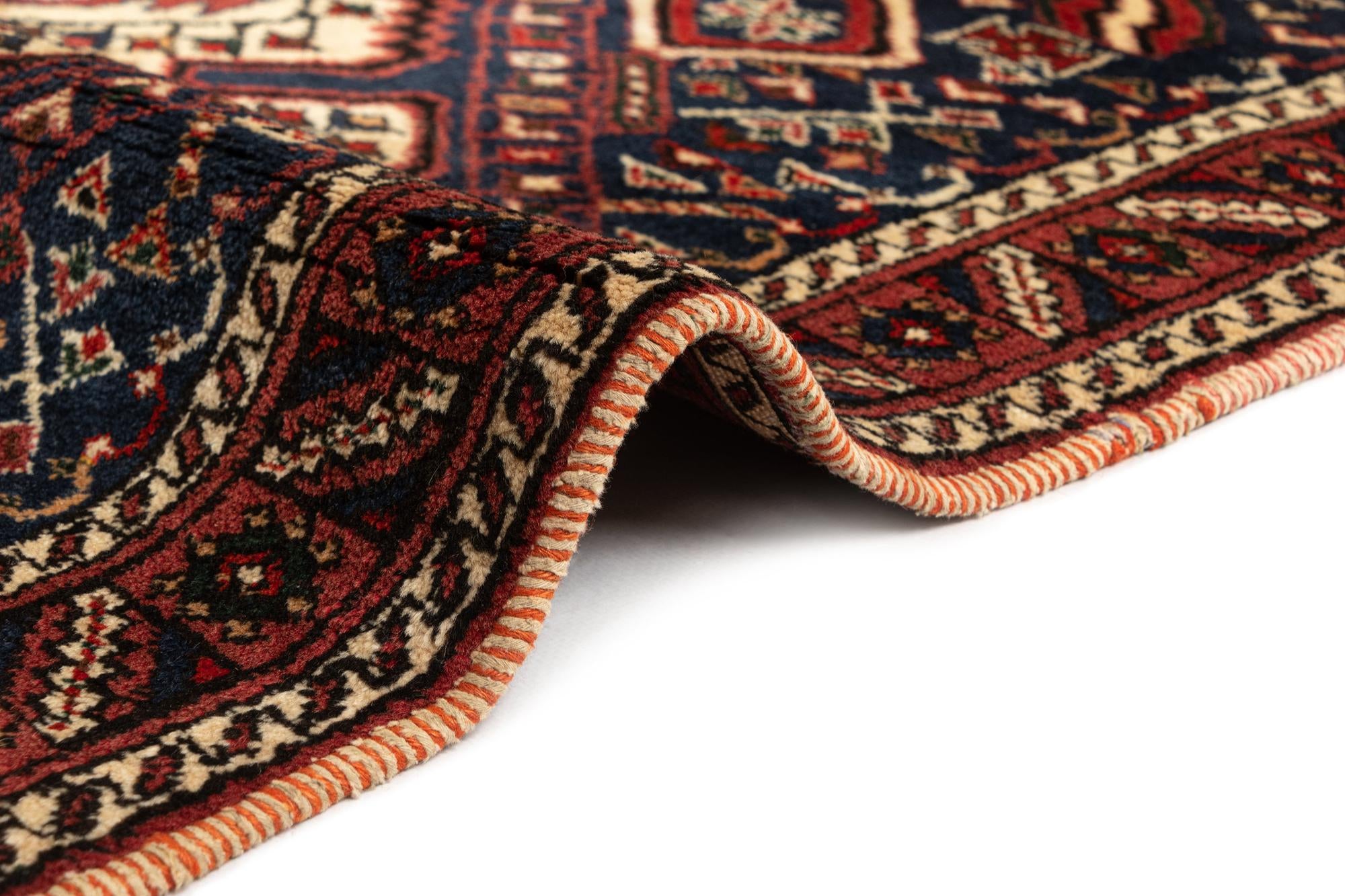4' x 5' 8 Afshar Wool Rug
