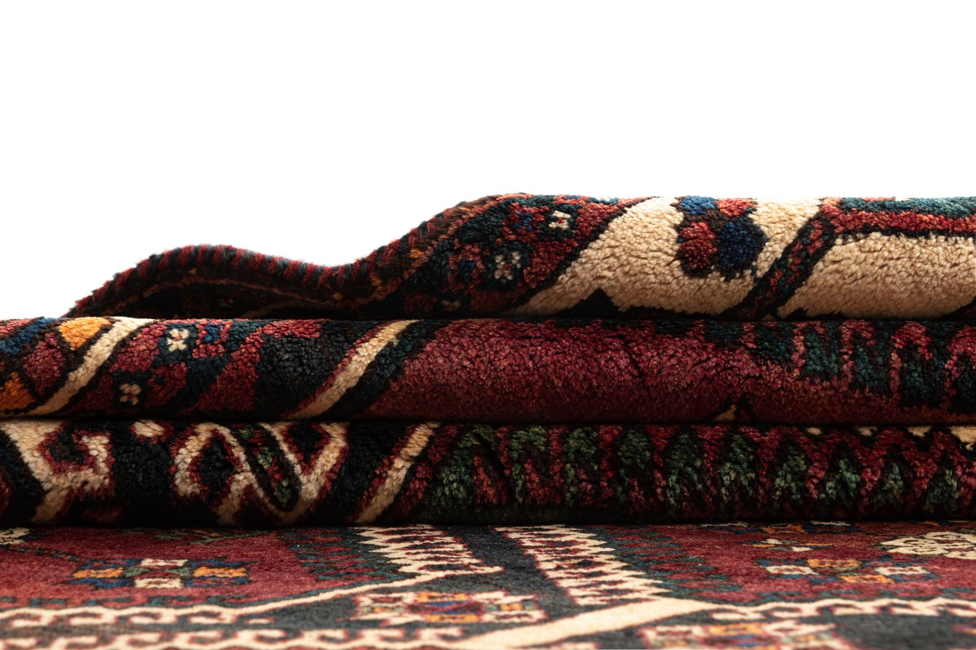 5' 1 x 7' 9 Afshar Wool Rug