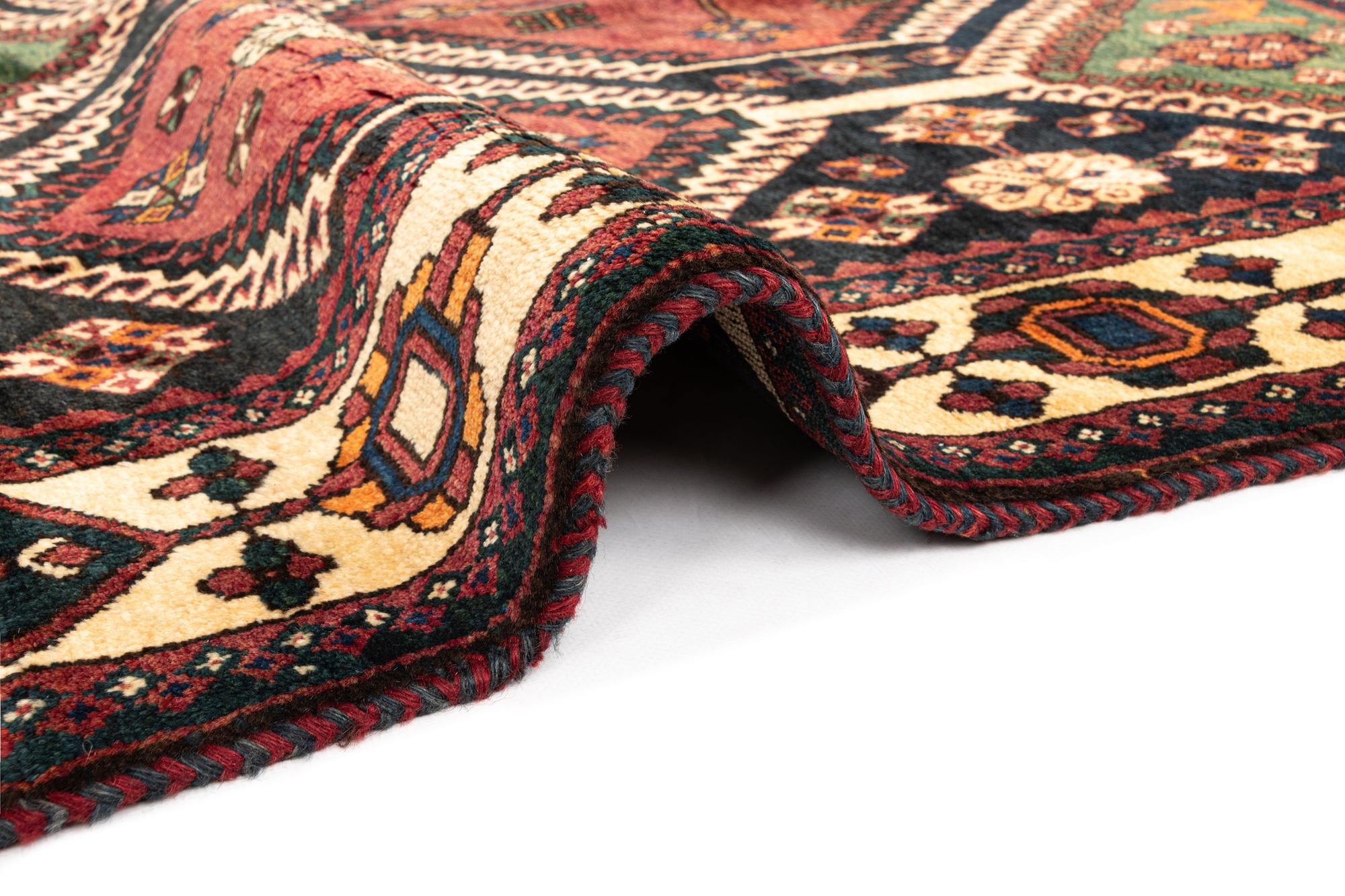 5' 1 x 7' 9 Afshar Wool Rug