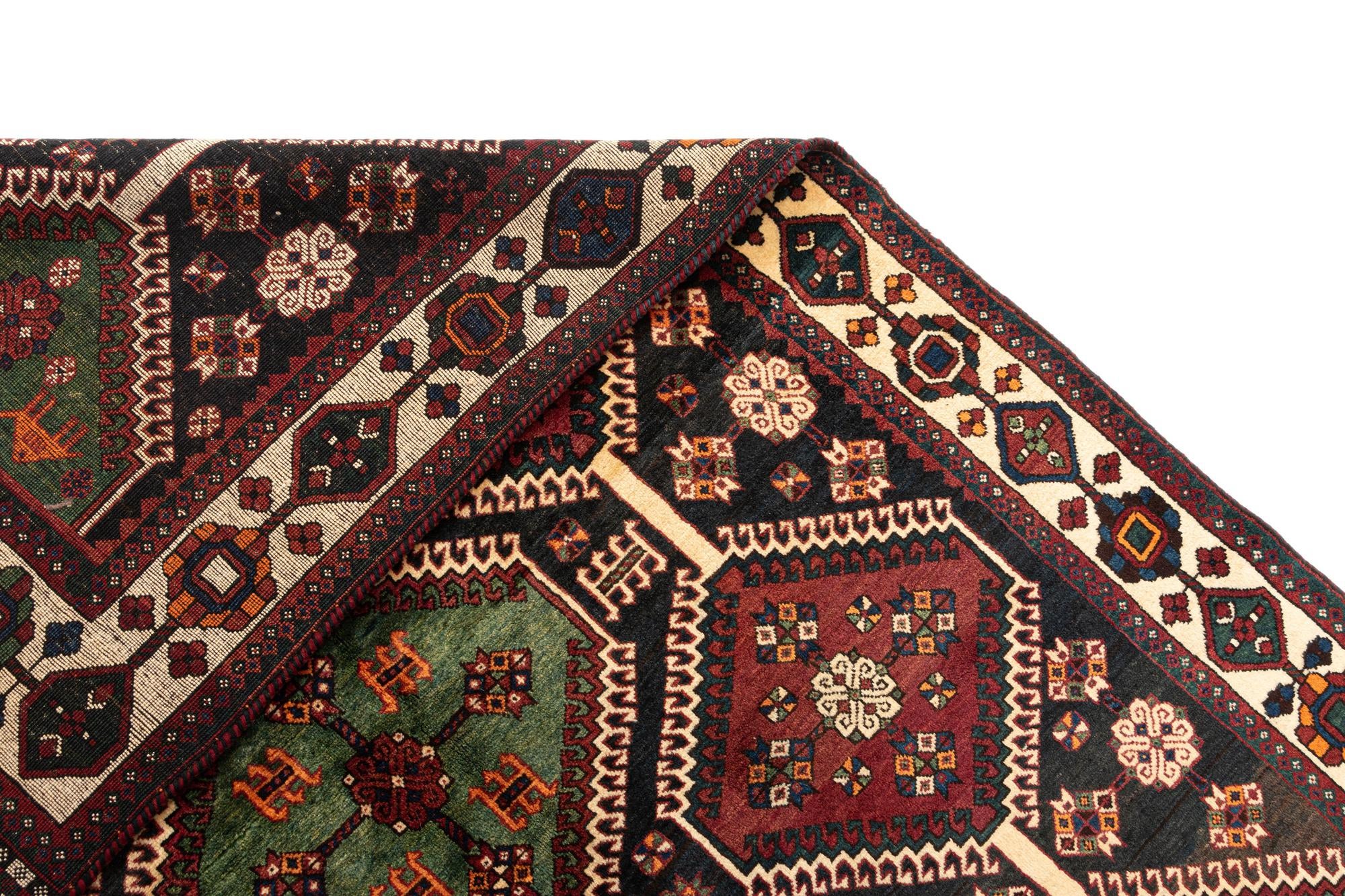 5' 1 x 7' 9 Afshar Wool Rug