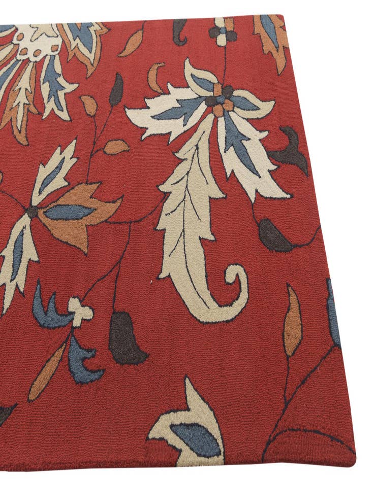 Detail image of 5' x 8' Agra Wool Rug