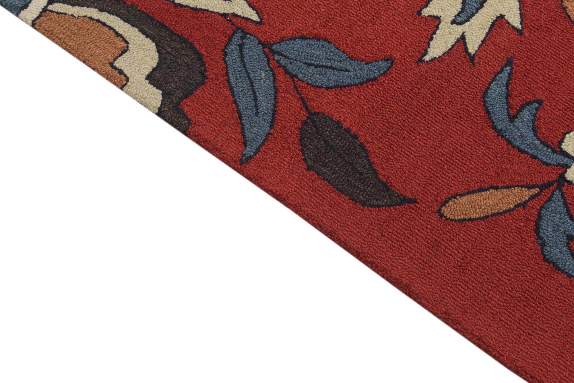 5' x 8' Agra Wool Rug