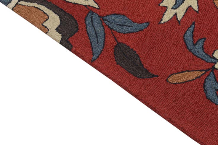 Detail image of 5' x 8' Agra Wool Rug