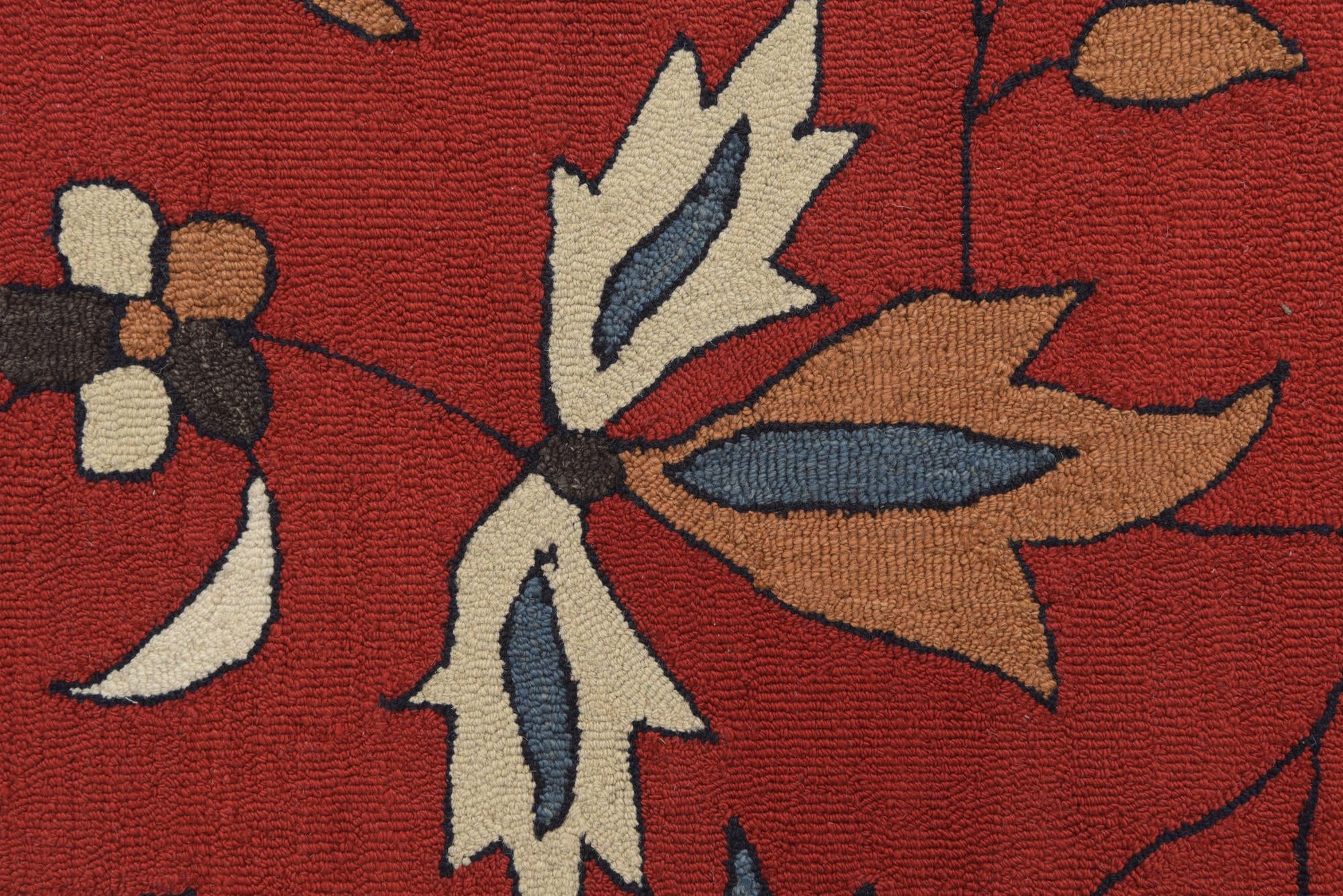 5' x 8' Agra Wool Rug