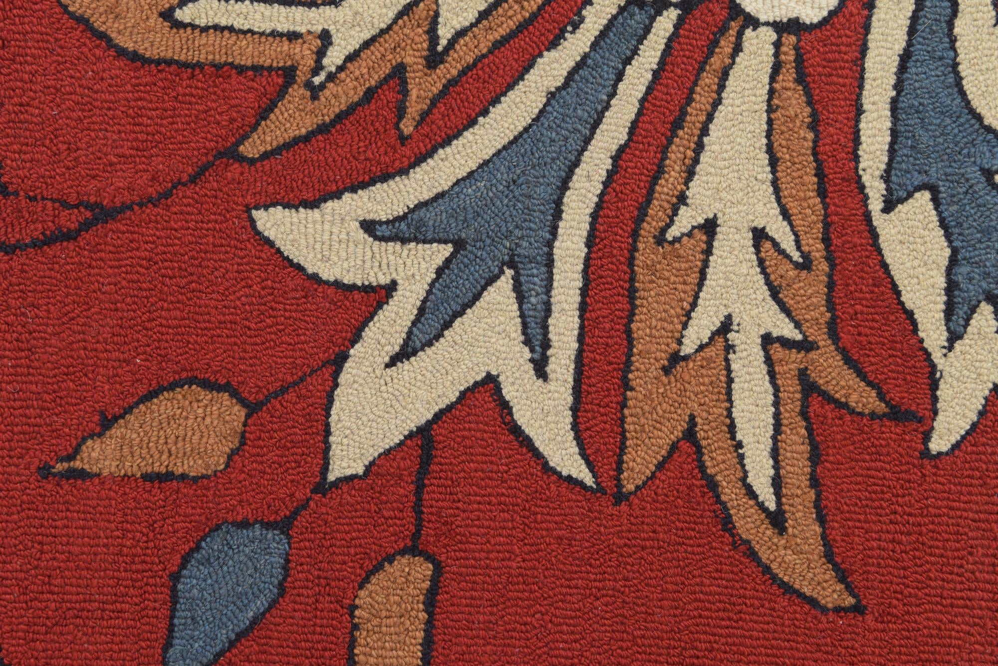 5' x 8' Agra Wool Rug