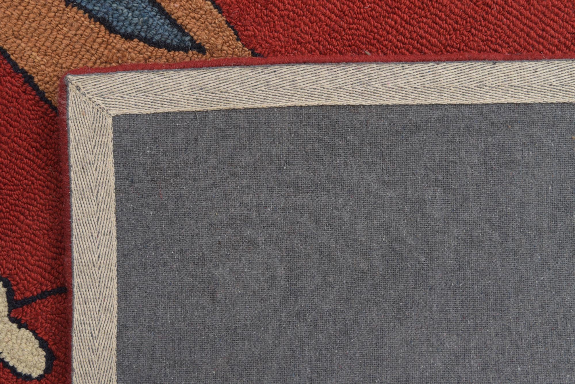 5' x 8' Agra Wool Rug