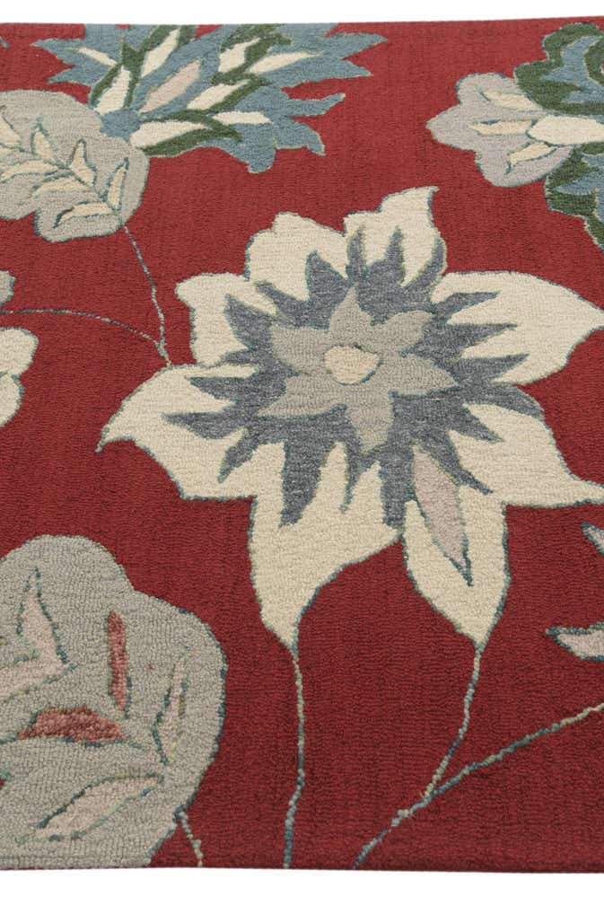 5' 1 x 8' Agra Wool Rug