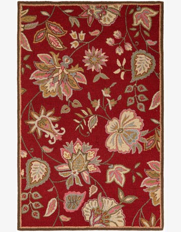 5' x 8' Agra Wool Rug