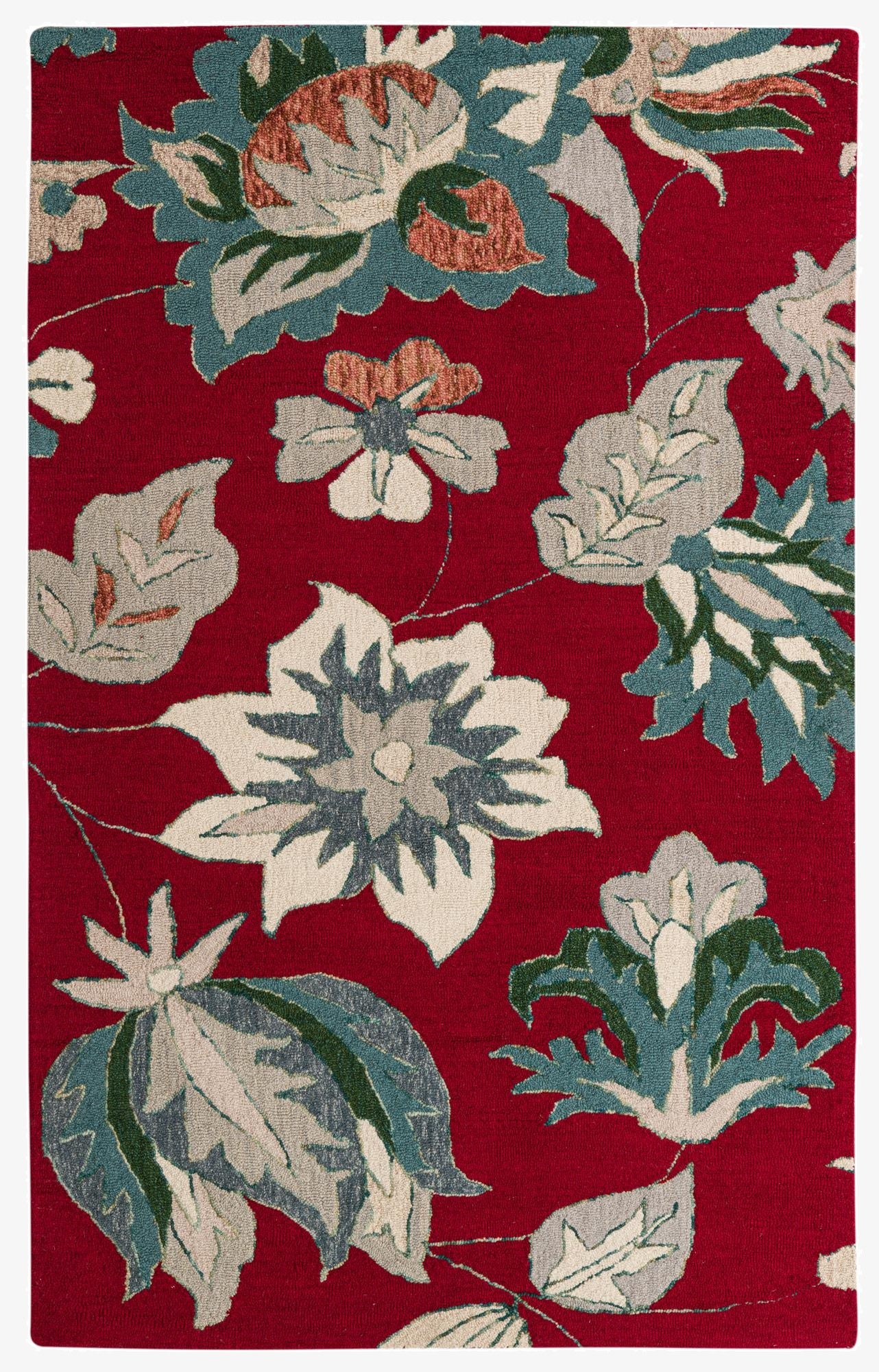 5' 1 x 8' Agra Wool Rug